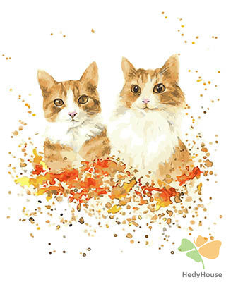 Cat & Dog Paint By Numbers Kits UK GX28452