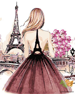 Portrait Paint By Numbers Kits UK GX28459