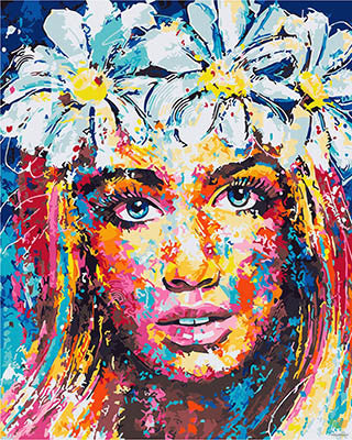 Colorful Paint By Numbers Kits UK GX28461