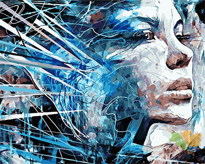 Portrait Paint By Numbers Kits UK GX28466