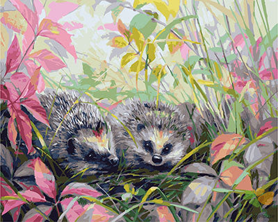 Animal Paint By Numbers Kits UK GX28478