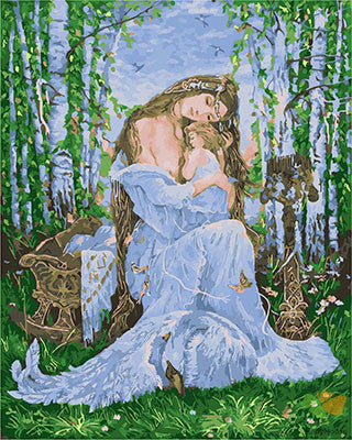 Portrait Paint By Numbers Kits UK GX28514