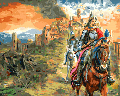 Portrait Paint By Numbers Kits UK GX28530