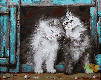 Cat & Dog Paint By Numbers Kits UK GX28552