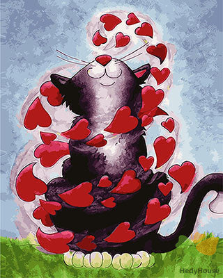 Cat & Dog Paint By Numbers Kits UK GX28598