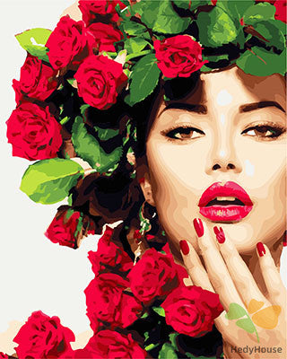 Portrait Paint By Numbers Kits UK GX28605