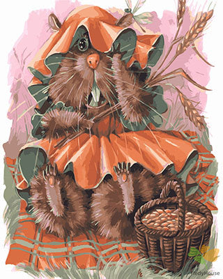 Animal Paint By Numbers Kits UK GX28628