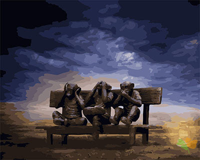 Portrait Paint By Numbers Kits UK GX28638