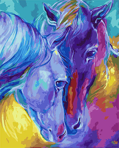 Colorful Paint By Numbers Kits UK GX28639