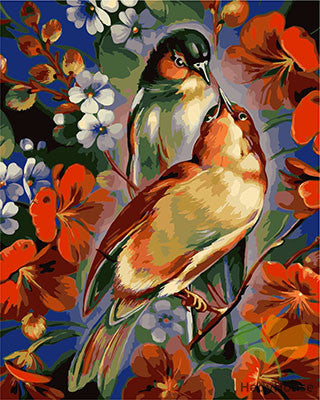 Birds Paint By Numbers Kits UK GX28668