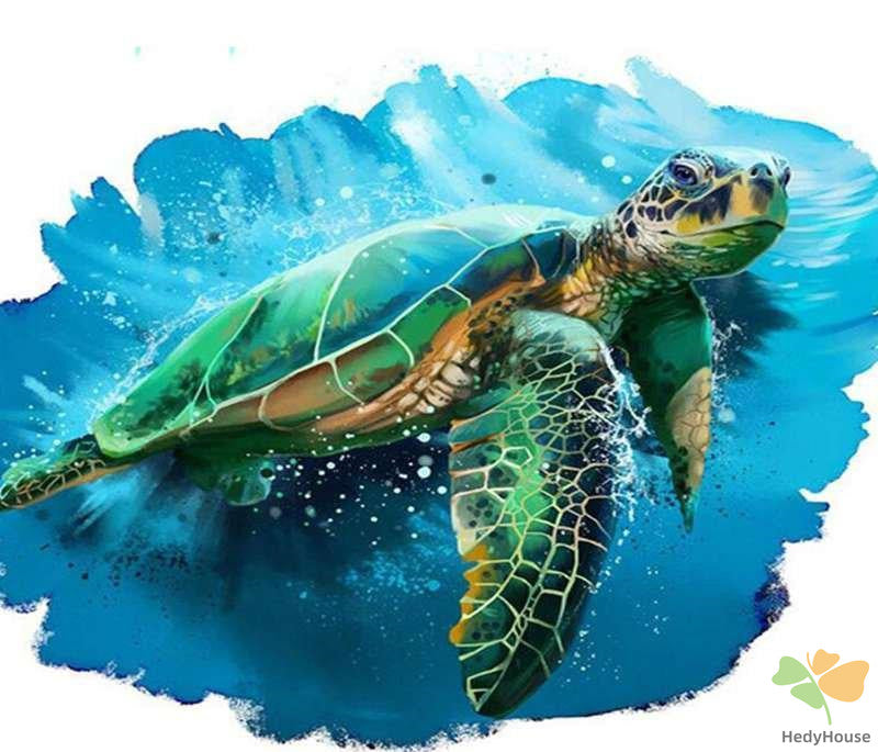 Animal Paint By Numbers Kits UK GX2867