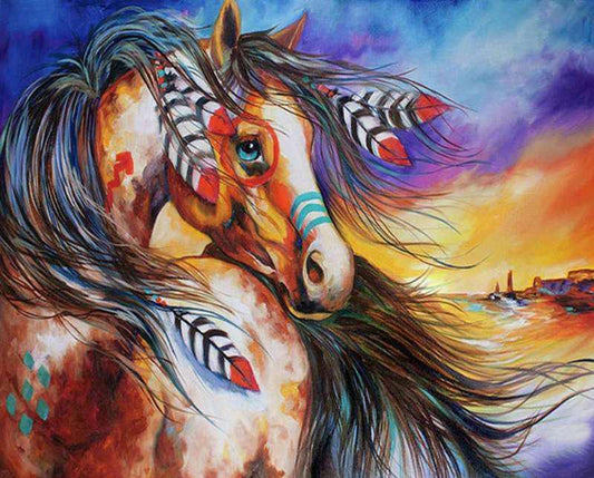 Animal Paint By Numbers Kits UK For Adult GX2868