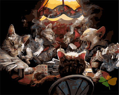 Cat & Dog Paint By Numbers Kits UK GX28744