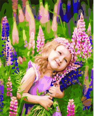 Portrait Paint By Numbers Kits UK GX28748