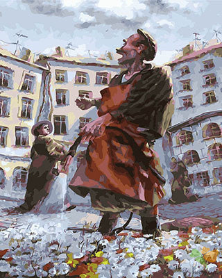 Portrait Paint By Numbers Kits UK GX28787