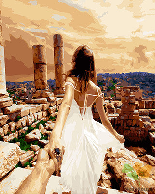 Portrait Paint By Numbers Kits UK GX28936