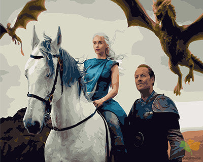 Portrait Paint By Numbers Kits UK GX28942