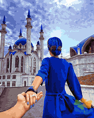 Portrait Paint By Numbers Kits UK GX28944