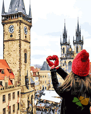 Portrait Paint By Numbers Kits UK GX28965