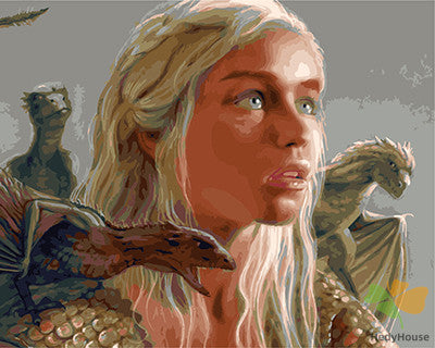 Portrait Paint By Numbers Kits UK GX28966