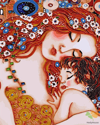 Portrait Paint By Numbers Kits UK GX28973