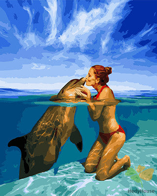 Portrait Paint By Numbers Kits UK GX28975