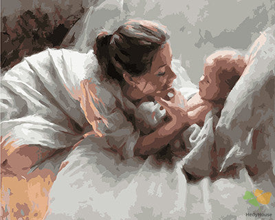 Portrait Paint By Numbers Kits UK GX28984