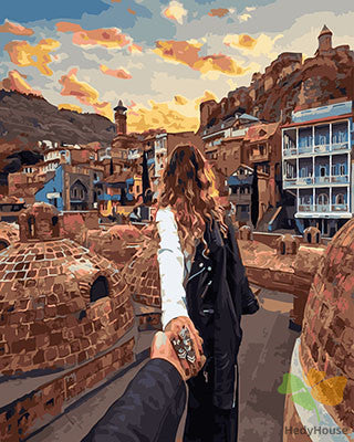 Portrait Paint By Numbers Kits UK GX29006