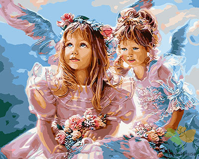 Portrait Paint By Numbers Kits UK GX29010