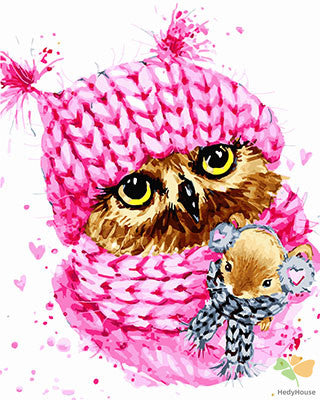 Animal Paint By Numbers Kits UK GX29021