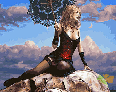 Portrait Paint By Numbers Kits UK GX29022