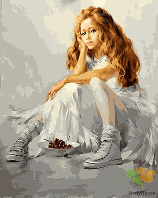 Portrait Paint By Numbers Kits UK GX29027