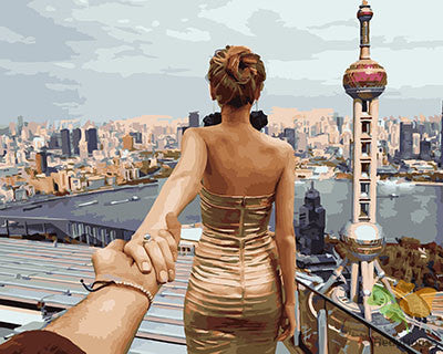 Portrait Paint By Numbers Kits UK GX29029