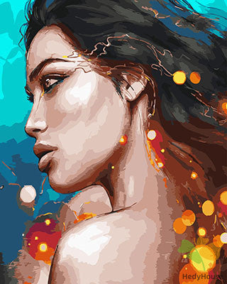 Portrait Paint By Numbers Kits UK GX29040