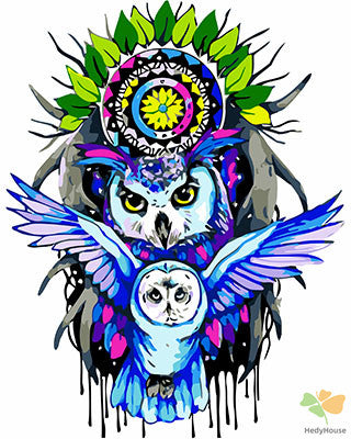 Animal Paint By Numbers Kits UK GX29045