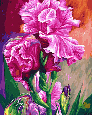 Flower Paint By Numbers Kits UK GX29051