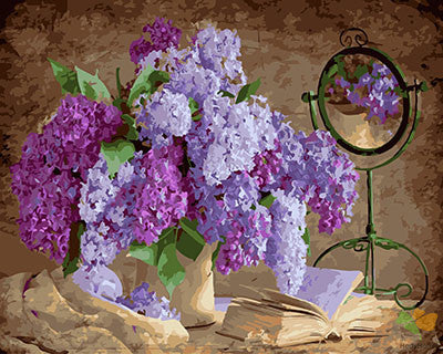 Flower Paint By Numbers Kits UK GX29055