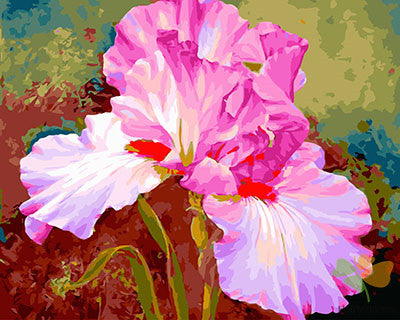 Flower Paint By Numbers Kits UK GX29059