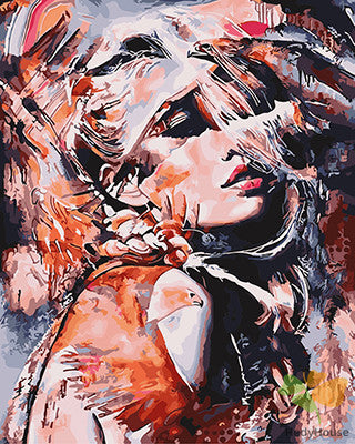 Portrait Paint By Numbers Kits UK GX29113