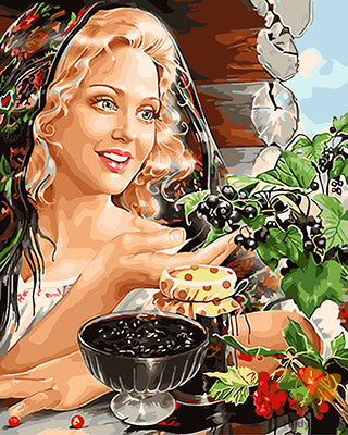 Portrait Paint By Numbers Kits UK GX29114