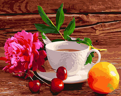 Flower Paint By Numbers Kits UK GX29148