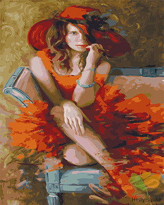 Portrait Paint By Numbers Kits UK GX29230