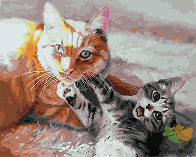 Cat & Dog Paint By Numbers Kits UK GX29232