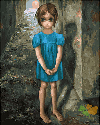 Portrait Paint By Numbers Kits UK GX29289