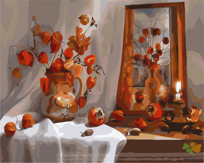 Flower Paint By Numbers Kits UK GX29346