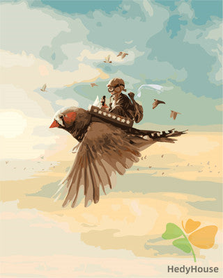 Birds Paint By Numbers Kits UK GX29358