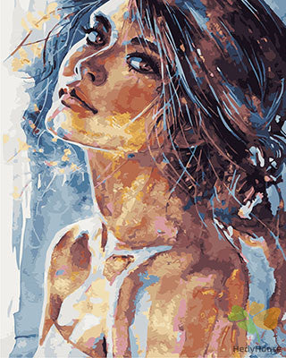 Portrait Paint By Numbers Kits UK GX29517