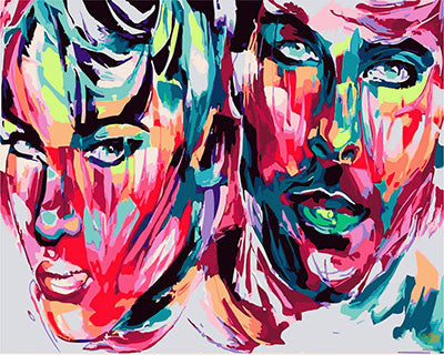 Colorful Paint By Numbers Kits UK GX29535