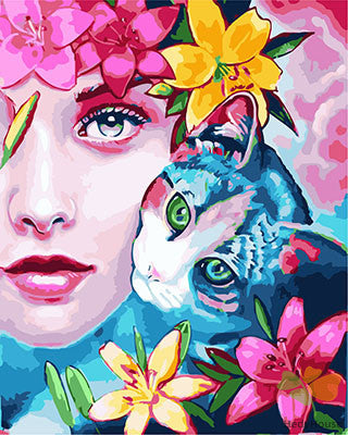 Portrait Paint By Numbers Kits UK GX29549