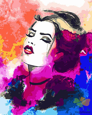 Portrait Paint By Numbers Kits UK GX29550